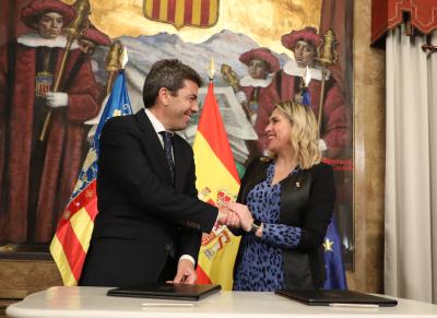 Carlos Mazón destaca l’aliança entre Generalitat i Diputació de Castelló per a ‘aprofitar cada gota d’aigua’